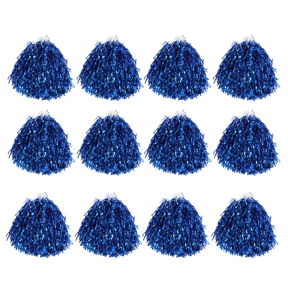 1 Paar Ring 50G Juichende Squad Spirited Fun Cheerleading Kit Cheer Poms Voor Zowel Kids College En Hoge school Concurrentie: Blue 1