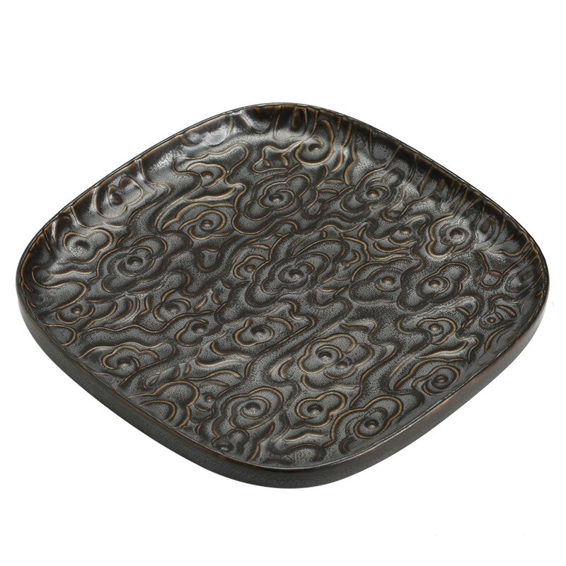Theeservies, theepot en pot, droog bubbel dienblad, brood dienblad, chinees fruit dienblad, versnaperingen dienblad, keramisch formaat dienblad, chinees fruit tra