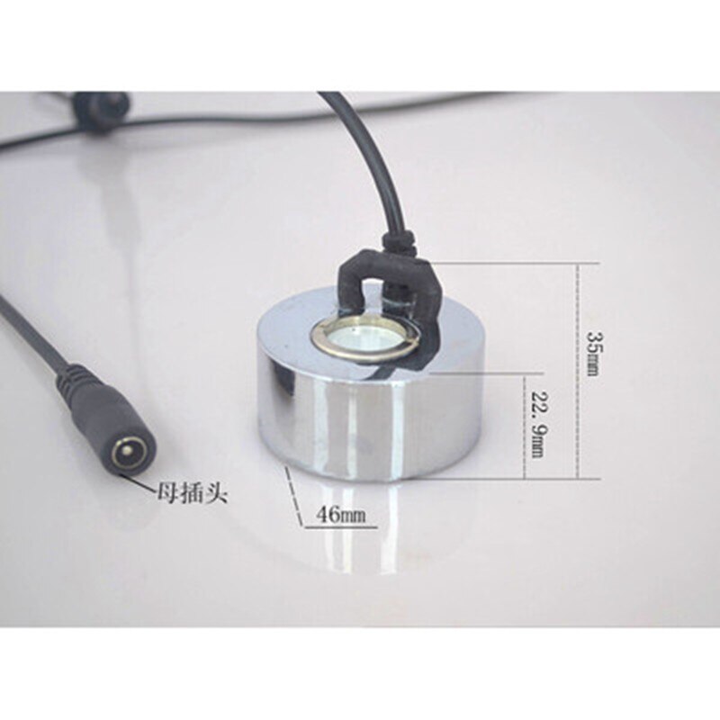 2Pcs 45Mm Humidifier Ultrasonic Mist Maker Industrial Incubator 24V Nebulizer Atomizer Head Fogger