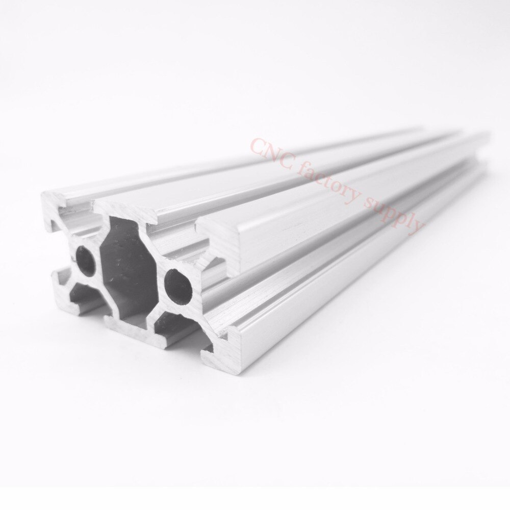 Cnc 3d printerdele 4 stk/parti 2040 aluminiumsprofil europæisk standard anodiseret lineær skinne aluminiumsprofil 2040 ekstrudering 2040