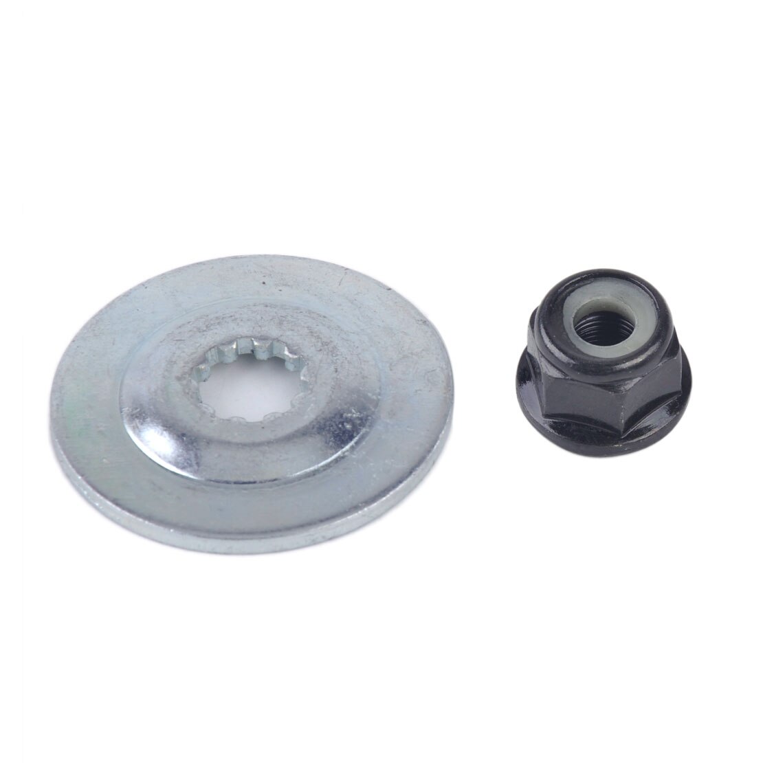 Letaosk bladadapterfäste rider plate tryckbricka kit passar för stihl  fs120 fs200 fs250