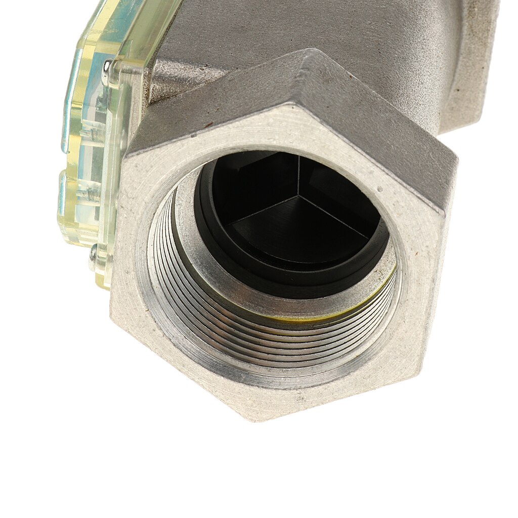 Digital Diesel Fuel Flow Meter 1.5'' Electronic Turbine Flow Gauge 380L/Min