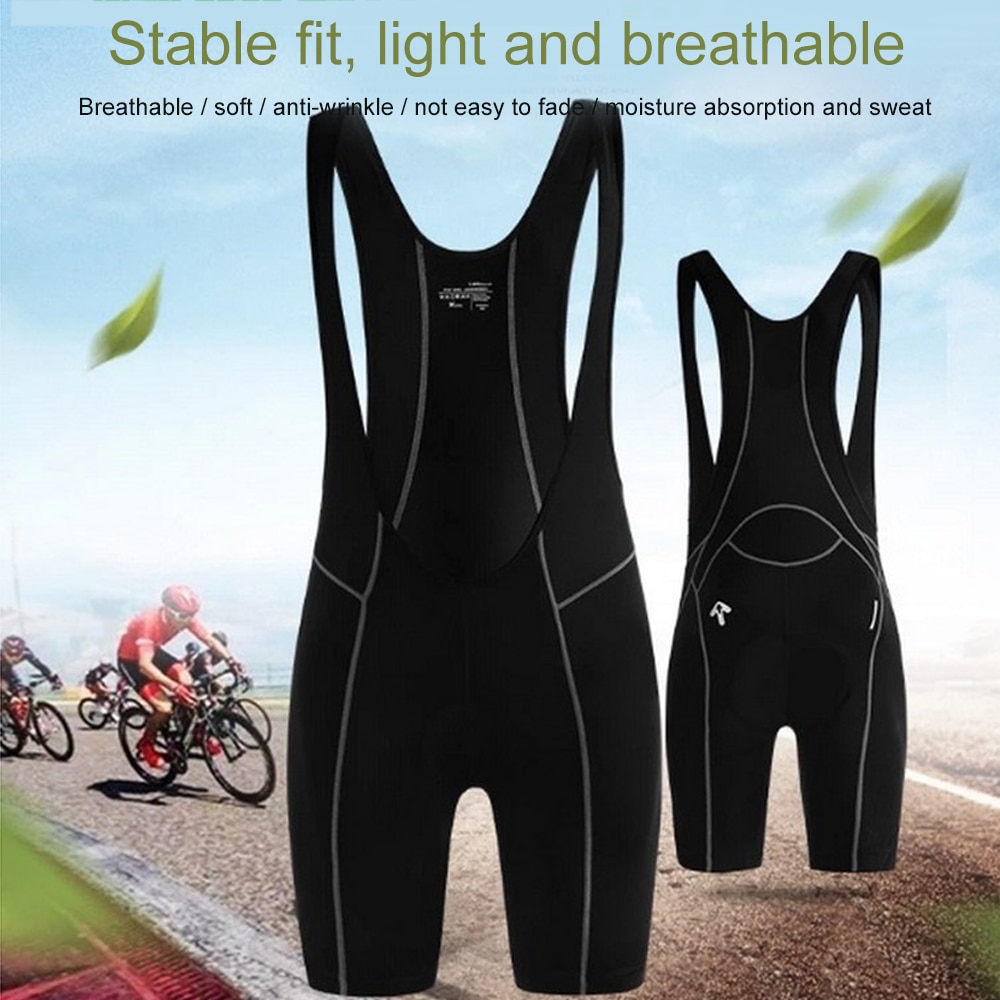 Radfahren Lätzchen Shorts Mountainbike Atmungsaktiv männer Gel Gepolsterte Bike Tights Triathlon MTB Fahrrad Shorts Unter Tragen Hosen