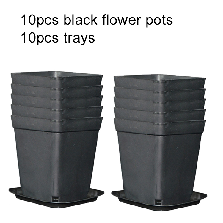 Blumentopf Set Kunststoff Farbe Atmungsaktive Mini Gartenpflanze Werkzeuge Haushalt Balkon Desktop Grün Sukkulenten Blumentopf TMZ: Blau