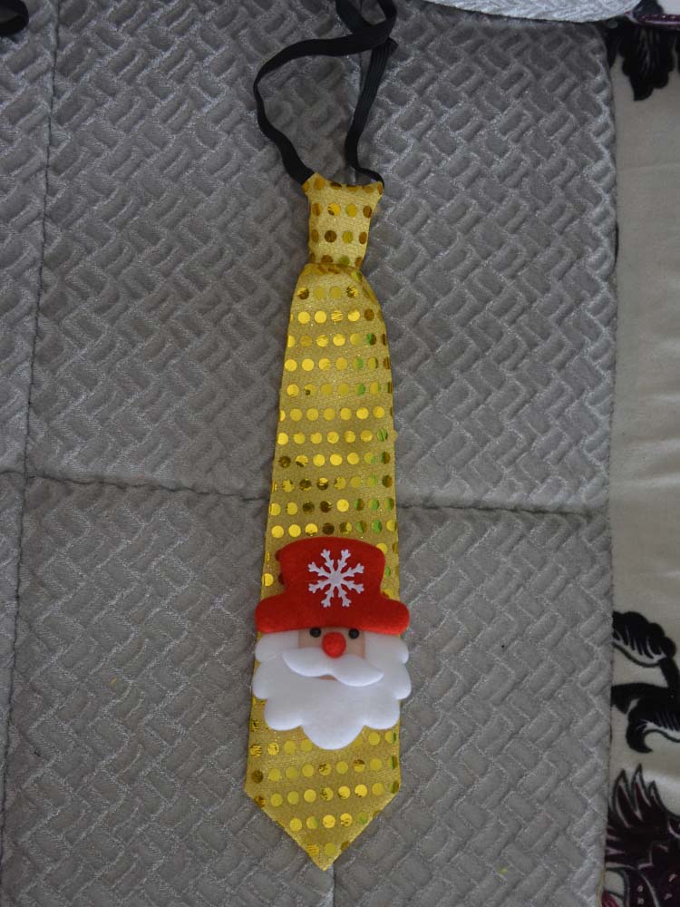 Led blinkande glödande julslips träd nyhet slips röd jultomte snögubbe jultomte älg halsslips för festival: 9