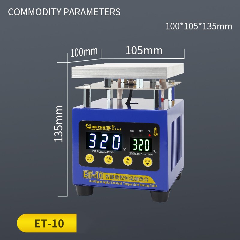 Multifunction Heating Platform Intelligent Digital Constant Temperature Table for BGA PCB Desoldering LCD Screen Separator tools