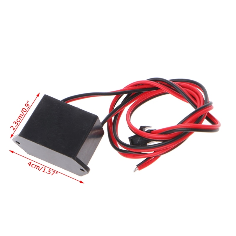 DC 12V Driver Controller For 1-5M LED Strip Light EL Wire Glow Flexible Neon