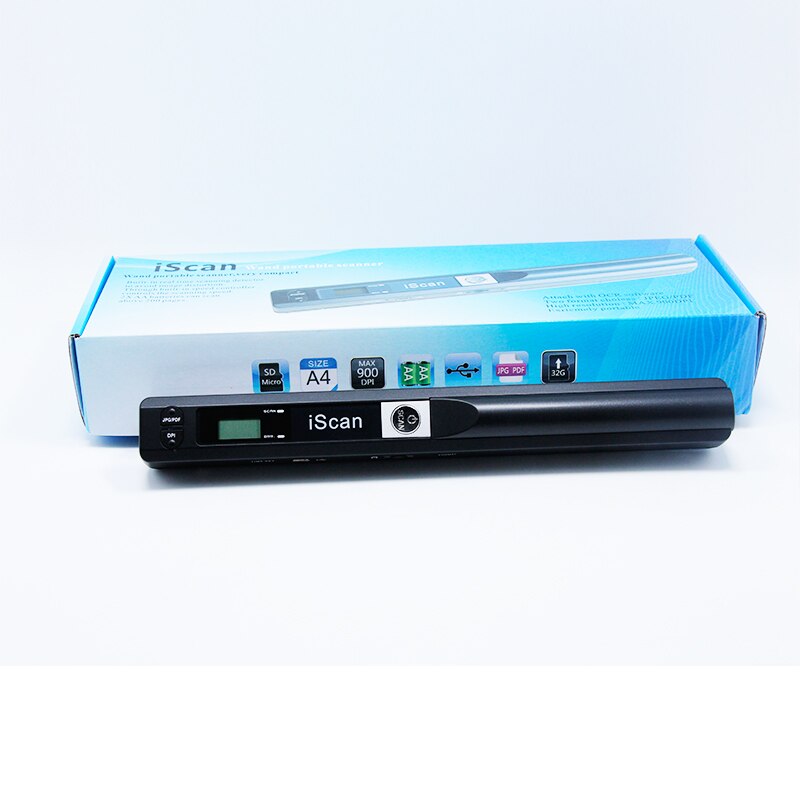 Portable Scanner HD High Speed Color A4 Document Photo Handheld Scanner