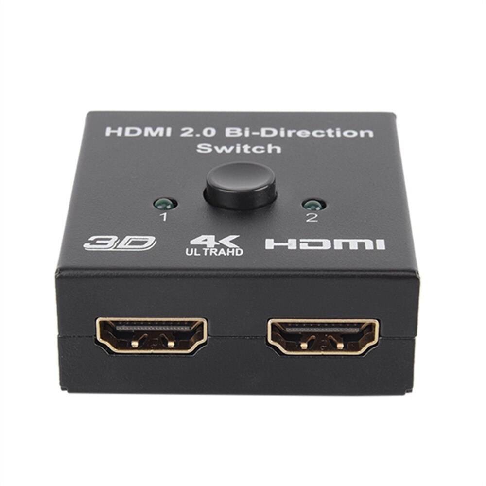 3 Ports HDMI Bi-directional 2x1 Switch Switcher or 1x2 Splitter Selector 3D 4K HDCP 2.2 Converters #109