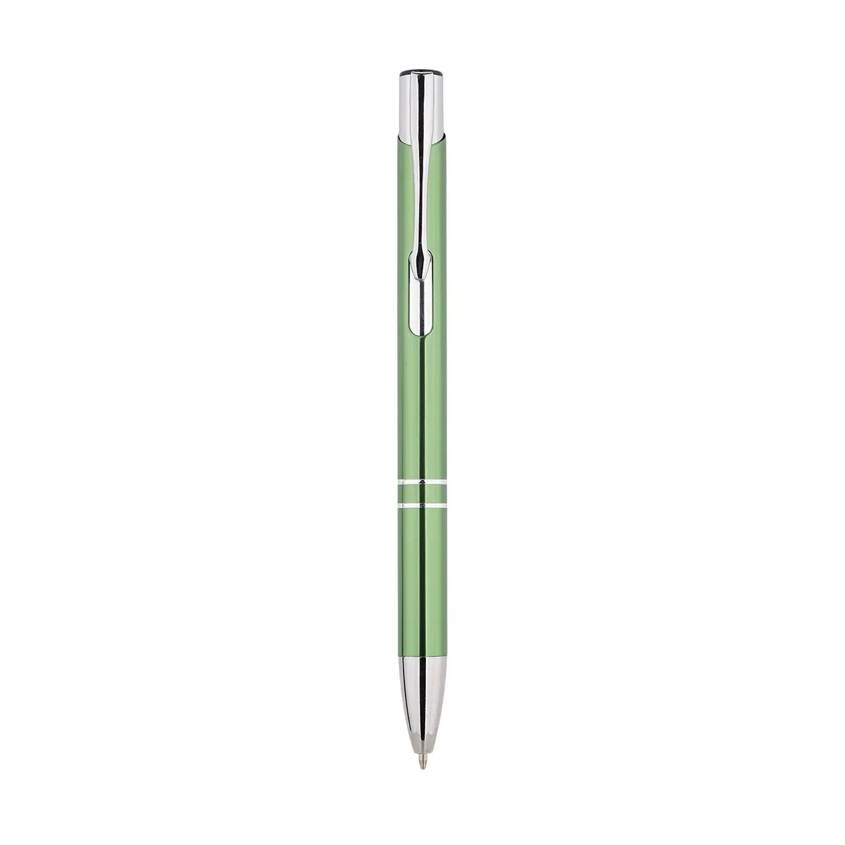100 stuks reclame metalen balpen blanco pennen voor doe-het-zelf creatieve zakelijke multifunctionele pen: plum