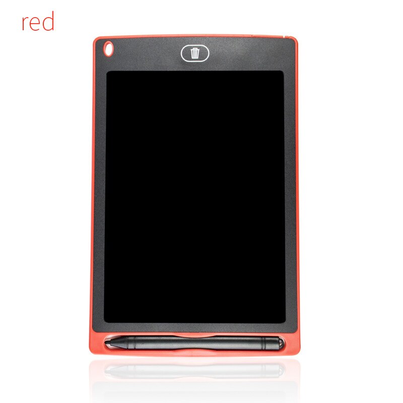 LCD Writing Drawing Tablet 8.5" lcd writing tablet graphics tablet drawing board Ultra Thin Portable Hand writing: Red