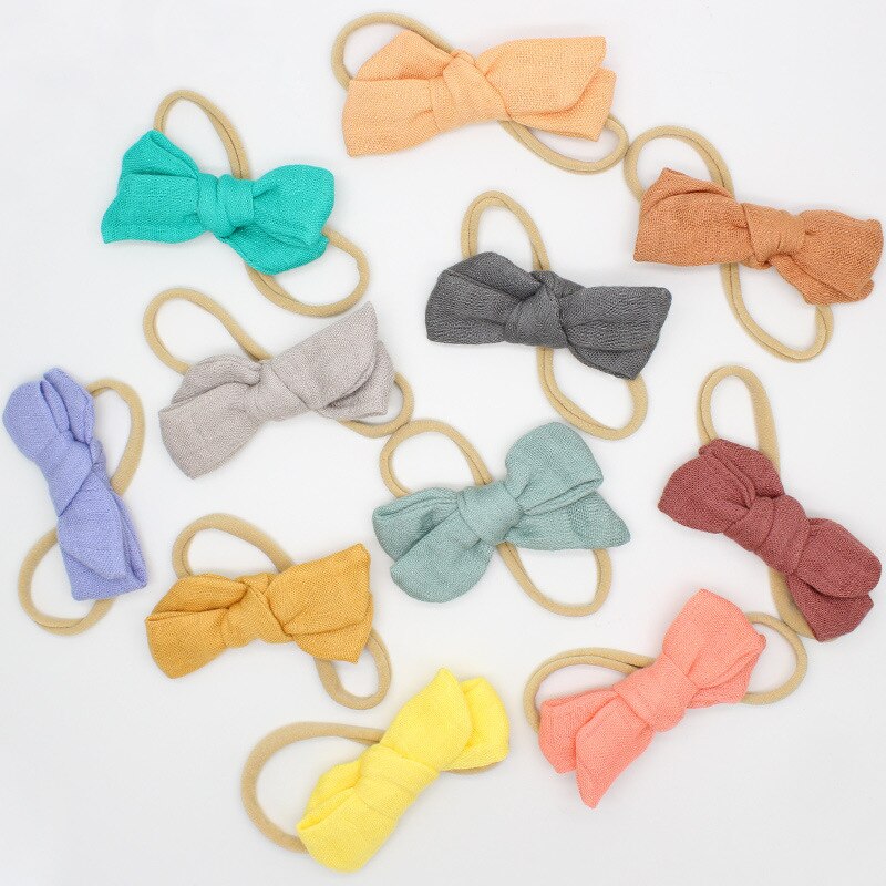Baby Girl Headbands Newborn Headband Baby Headbands Nylon Infant Baby Bows Baby Girl Hair Accessories