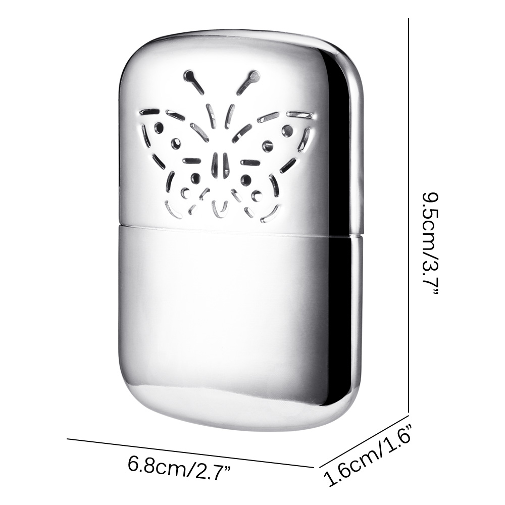 Portable Pocket heater Standard Fuel Hand Warmer Indoor Outdoor Handy Warmer Heater Long-Life Winter Warmer