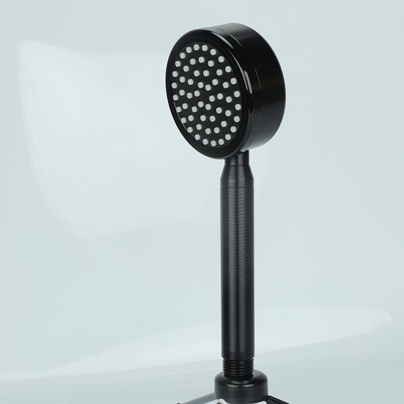 Badkamer Accessoires Sproeier High Flow Regen Afneembare Douchekop Zwart Verwijderbare Handheld Waterval Douchekoppen Hoge Druk