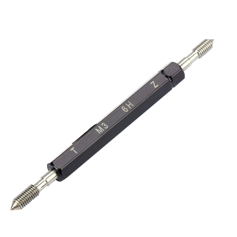 Steel Mer-cury Gage Thread Plug Gauge Double Screw Thread Plug Gauge or Taper Shank Thread Plug Gauge: Yellow