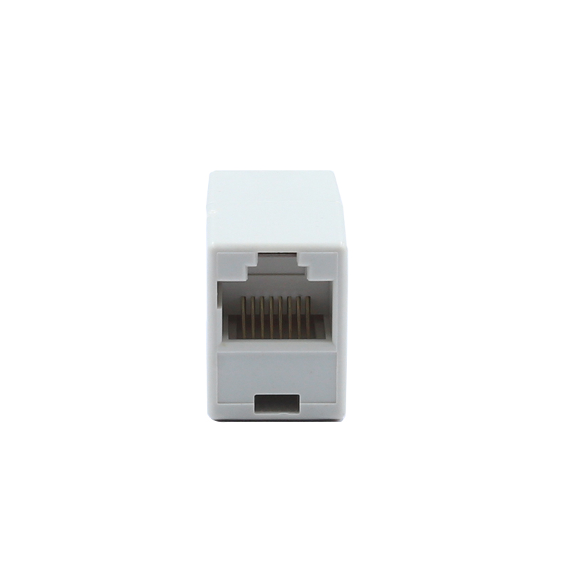 Rede Conector Acoplador Cabo Lan, Adaptador Ethernet, Extensor de Rede, RJ45, 8P8C, 8 Pinos, Fêmea, CAT5, 5E, 6A, 6a