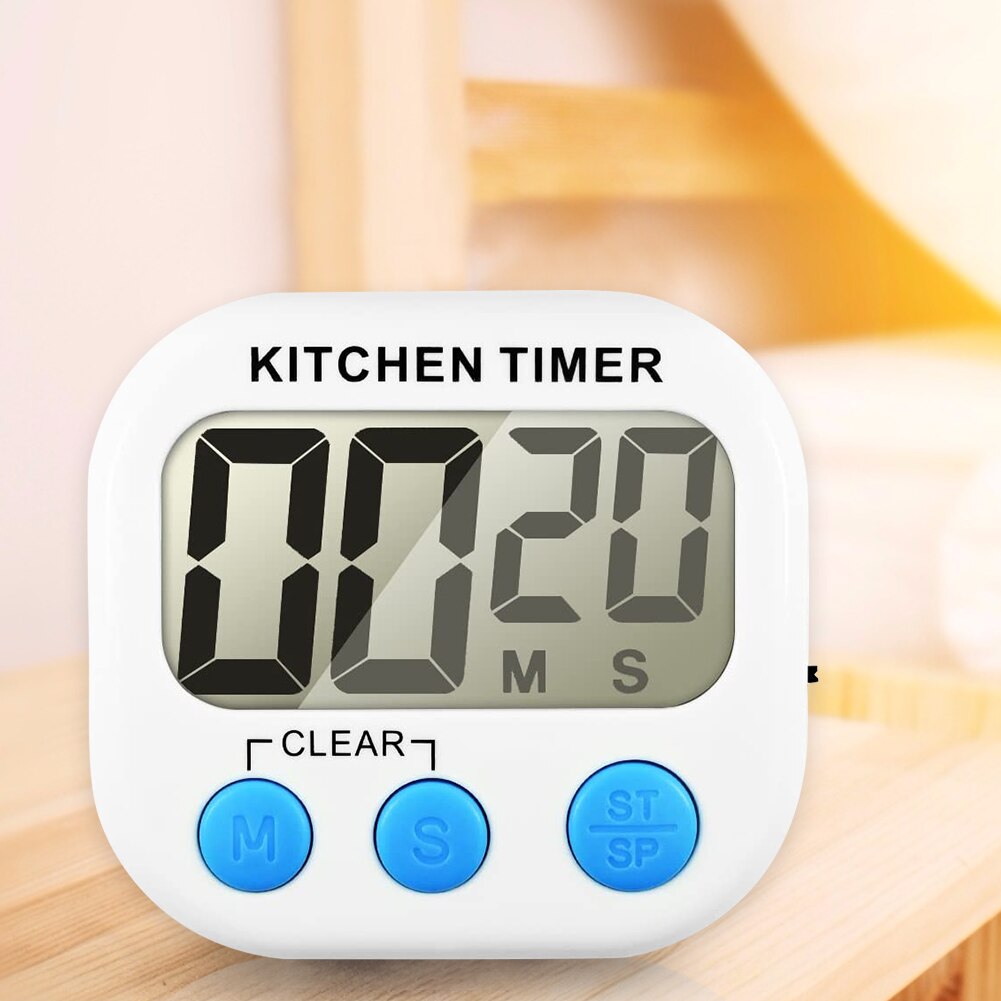 Magneet Keuken Koken Timers Lcd Digital Kitchen Timer Count Up Countdown Alarm Voor Huishoudelijke Keuken Helpende Decor