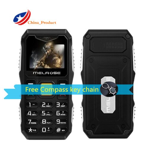 Melrose S10 clés russes grande voix lampe de poche LED FM MP3 bluetooth FM mini taille robuste poche étudiant carte aîné téléphone extérieur