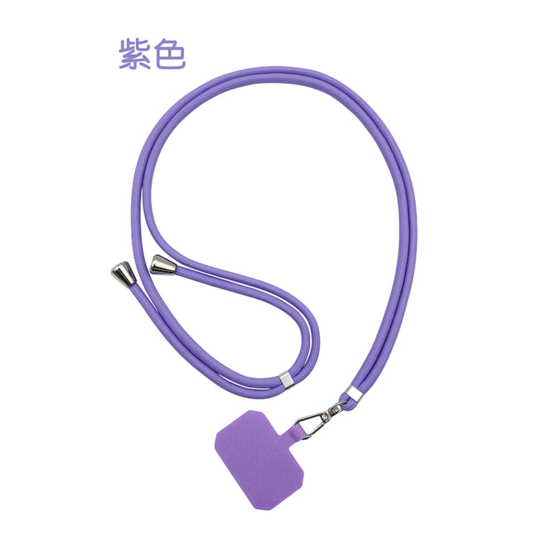 Cordón ajustable Universal para teléfono móvil, correas para colgar en el cuello, cordones antipérdida, accesorios para teléfono móvil, 150cm: Rosa