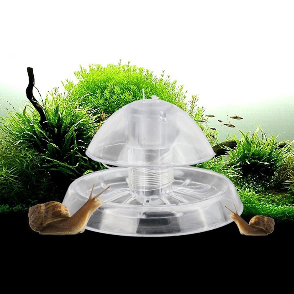 Grass Tank Snail Removal Device Fish Tank Snail Catcher Trapping Aquarium Plant Cleaner Pest Catch Box Clear Snail Tool
