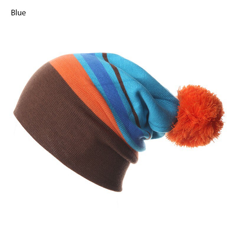 Gorros de invierno , Gorros de patinaje para invierno, Gorros de esquí, Gorros de esquí para hombre, Gorros de lana para mujer, gorro tejido, chapeu: Azul