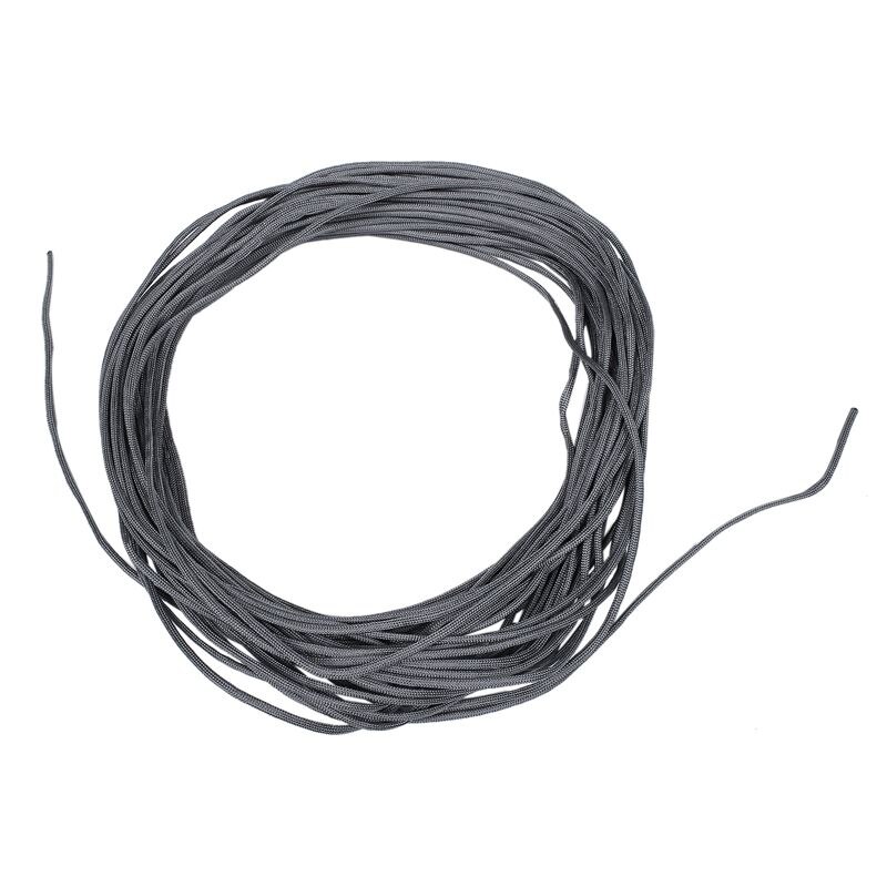 100ft 7 Strang 550 Bushcraft Überleben Paracord Fallschirm-schnur Schlüsselband TYP III-Grau: Ursprünglich Titel