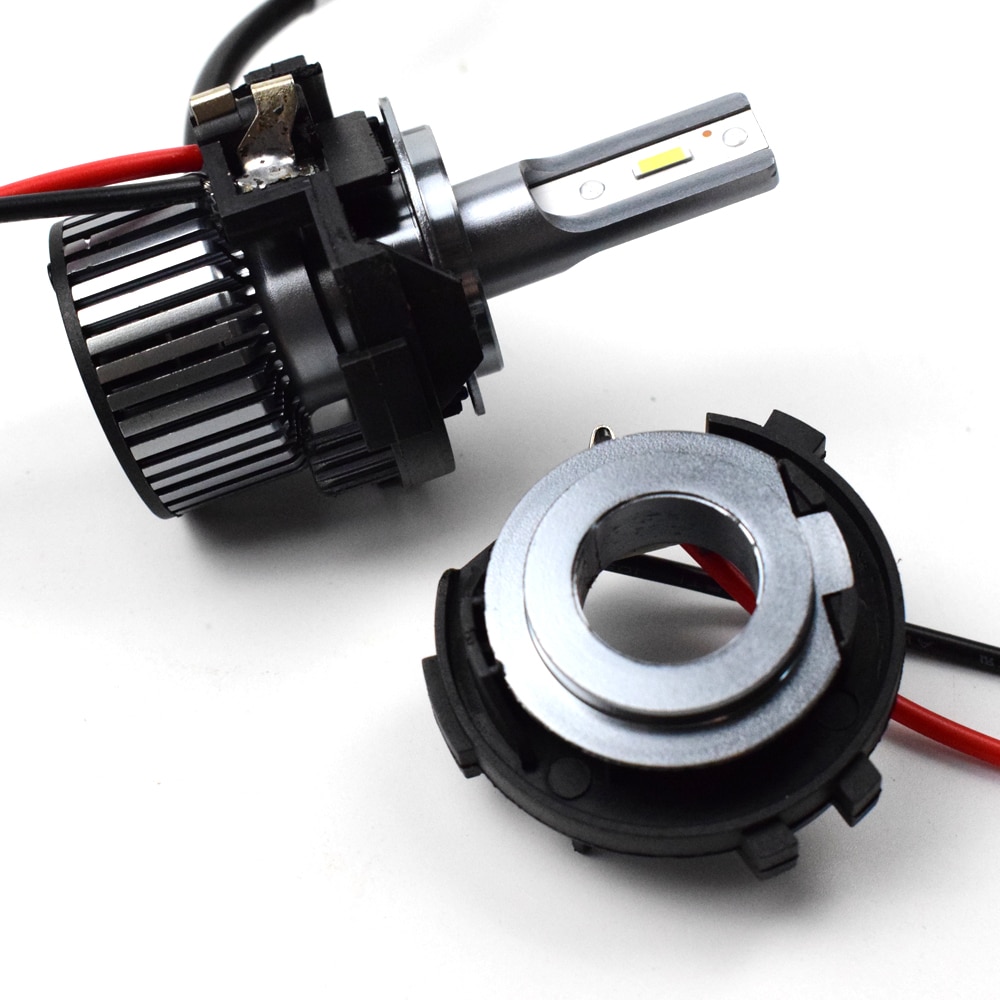 Adaptadores H7 para faro delantero de coche, enchu... Grandado