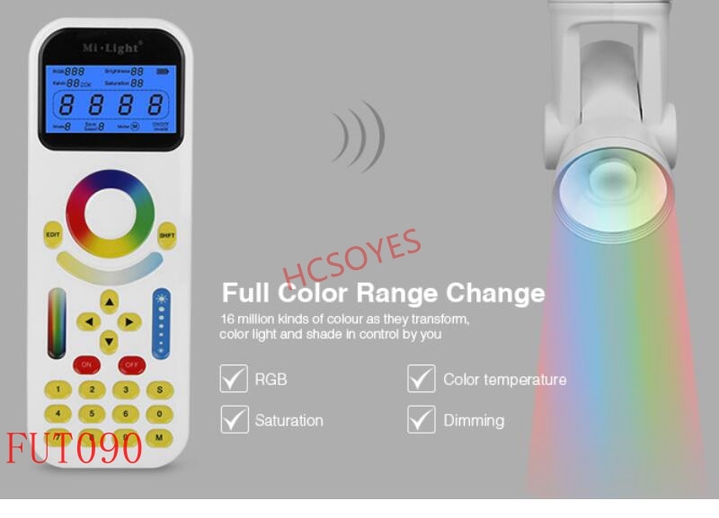 Milight FUT005 FUT006 FUT007 FUT089 FUT096 FUT092 FUT095 Afstandsbediening 2.4G 4-Zone Led Controller Knop/Touch Rf draadloze Afstandsbediening