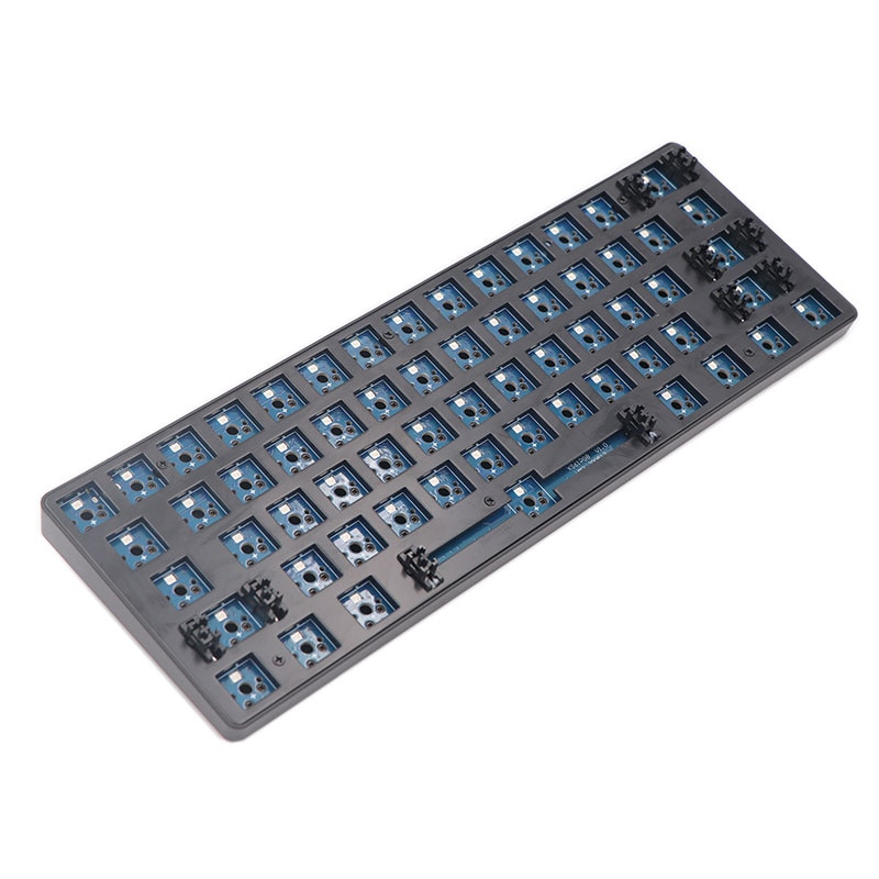 Keypro KeyHome 61 Mechanical Keyboard kit 60% swappable switch lighting effects RGB switch led type c