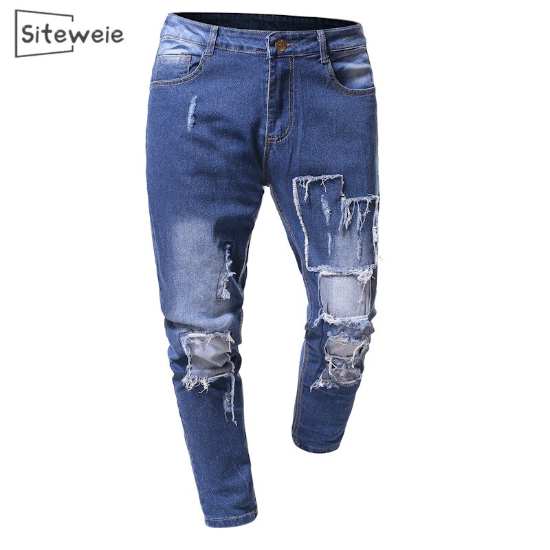 gescheurde skinny jeans