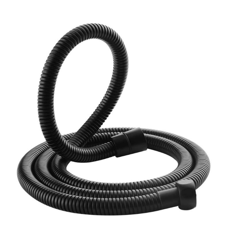 KKTNSG Matt Black 1.5m 2m Shower Hose Soft Shower Pipe Common Flexible Bathroom Water Pipe Stainless steel
