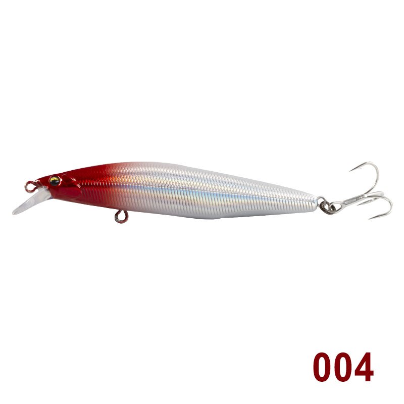 Hunthouse – leurre méné flottant lentement, appât artificiel idéal pour la pêche au bar ou à la truite, 90mm, 11.5g: 004