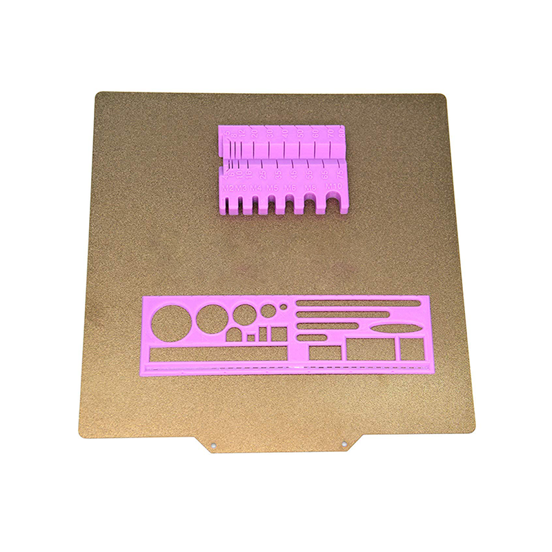 ENERGETIC 3D Printer One Side Smooth PEI And Textured PEI Powder Coated Spring Steel Build Plate 265x250mm For Anycubic Vyper