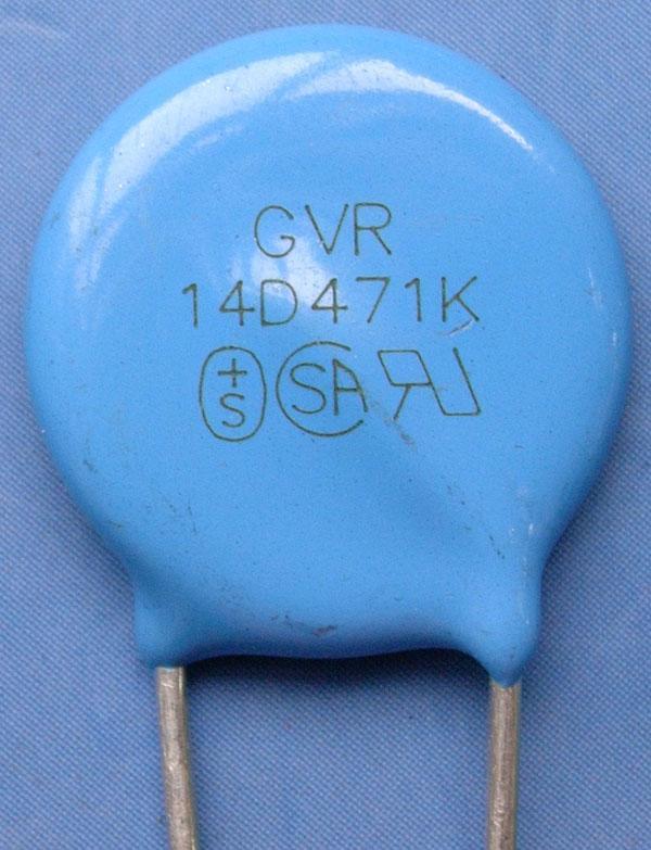 . Varistor 14 d471k 470 v 3 RMB 10
