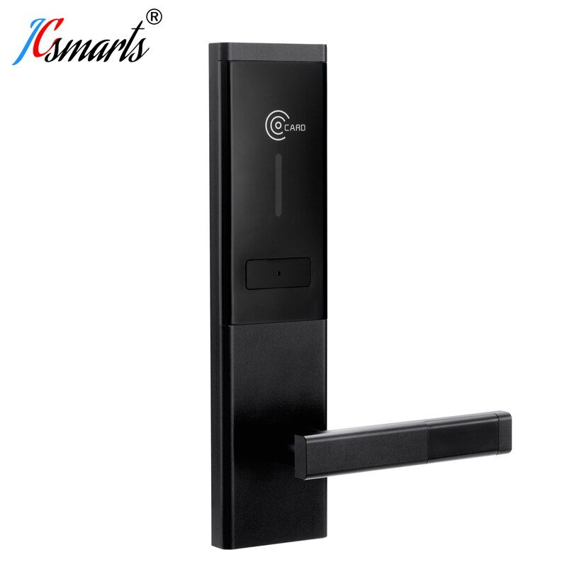 Aluminum keyless front door lock home hotel security RFID card system