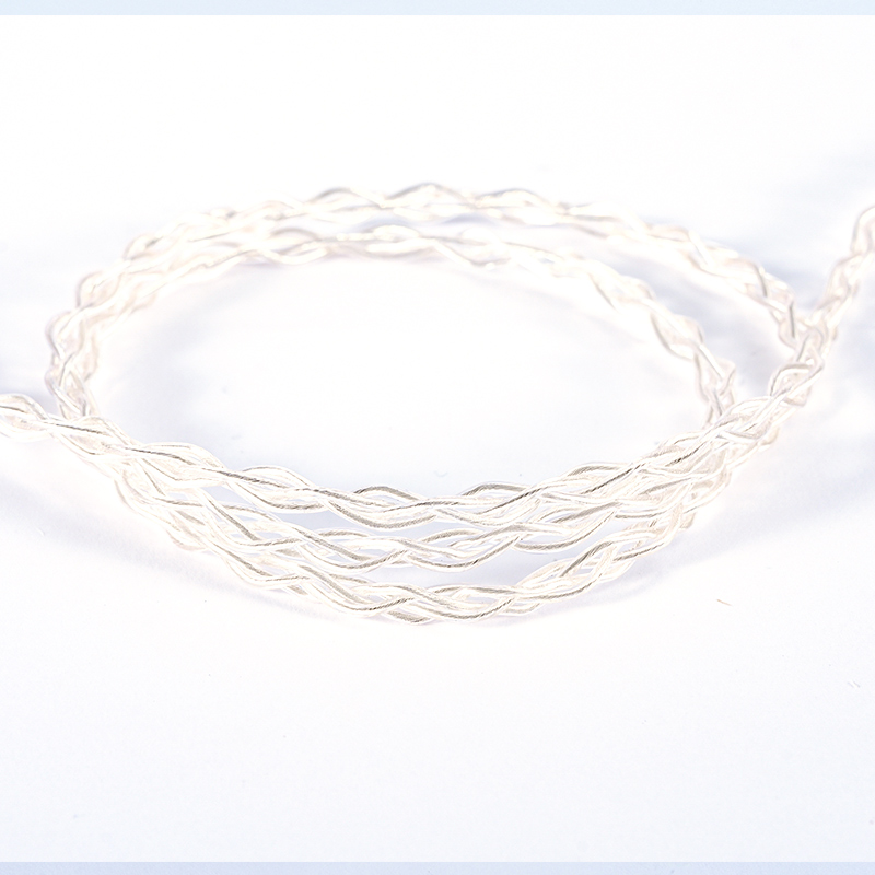 IvipQ Xue Qing 4 Ader Sterling Silber Kopfhörer Kabel 2,5mm/3,5mm/4,4 MM Stecker Kopfhörer Aktualisierung draht MMCX/2Stift/QDC/TFZ Schnittstelle