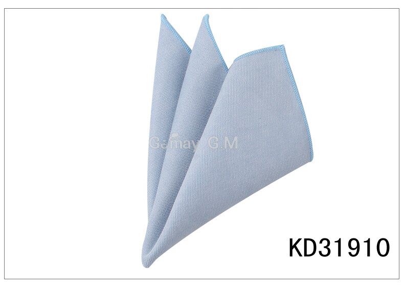 Solid Cotton Pocket Square For Men Suits Hanky Mens Handkerchiefs Casual Suit Square Handkerchief Towels For Party Scarves: KD31910