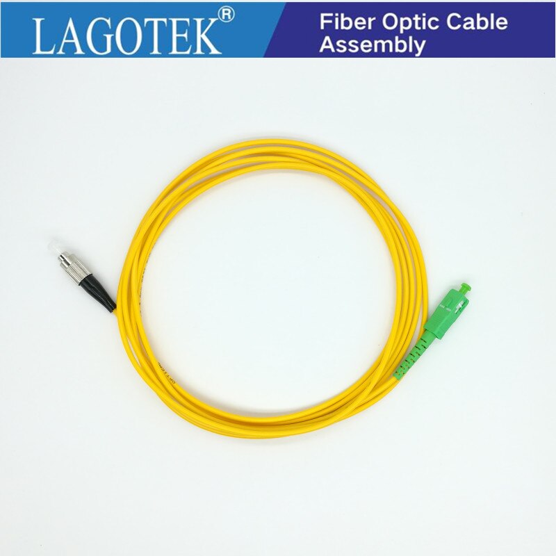 10 stks/zak SC APC-FC UPC 3 M Simplex mode glasvezel patch cord Kabel 2.0mm of 3.0mm FTTH glasvezel jumper kabel