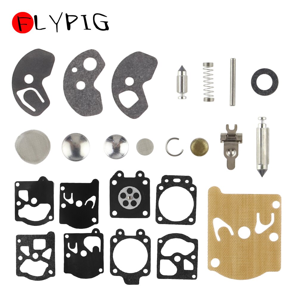 Carburetor Rebuild Kit Gasket Diaphragm for Walbro Carb Stihl Husqvarna McCulloch Chainsaw Edger Trimmer K10-WAT 123100-16330