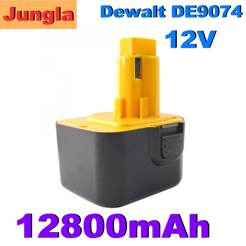 Neue 12V 12800mAh Werkzeug akku für Dewalt DE9074 DC9071 DE9037 DE9071 DE9075 DW9071 DW9072 DW9074 DC727 DC756 DC980 DC981 DW051