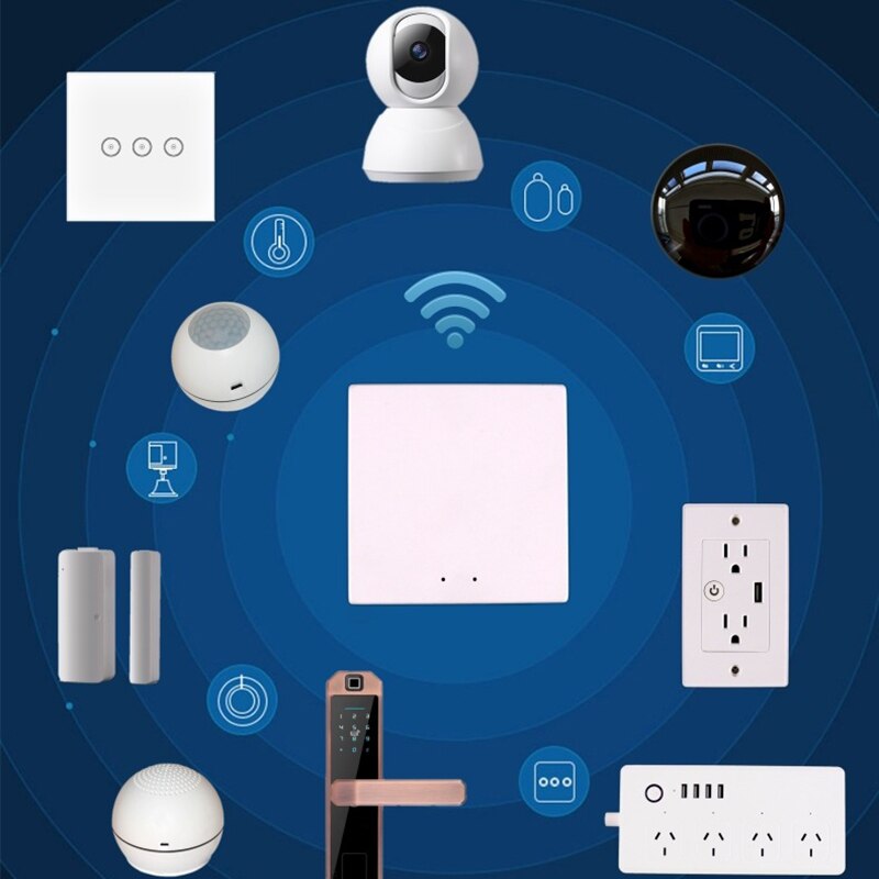 Tuya Zigbee Brug Smart Home Zigbee Gateway Hub Afstandsbediening Zigbee Apparaten Via Tuya App