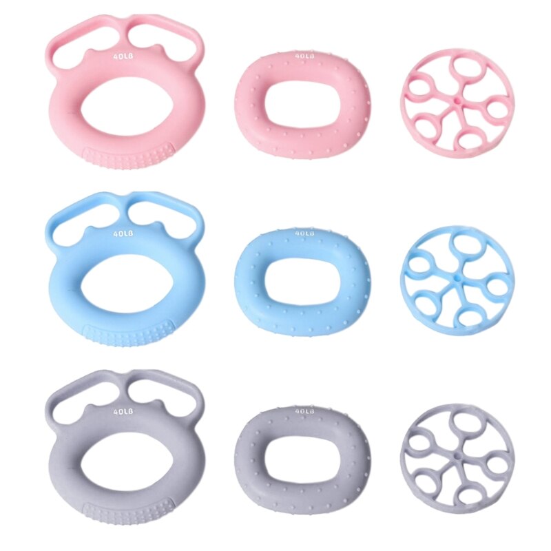 Finger Strengthening Grip Massager-Hand Stress Exercisers Tool - Squeeze Training Tool-Muscle Strengthening Exerciser