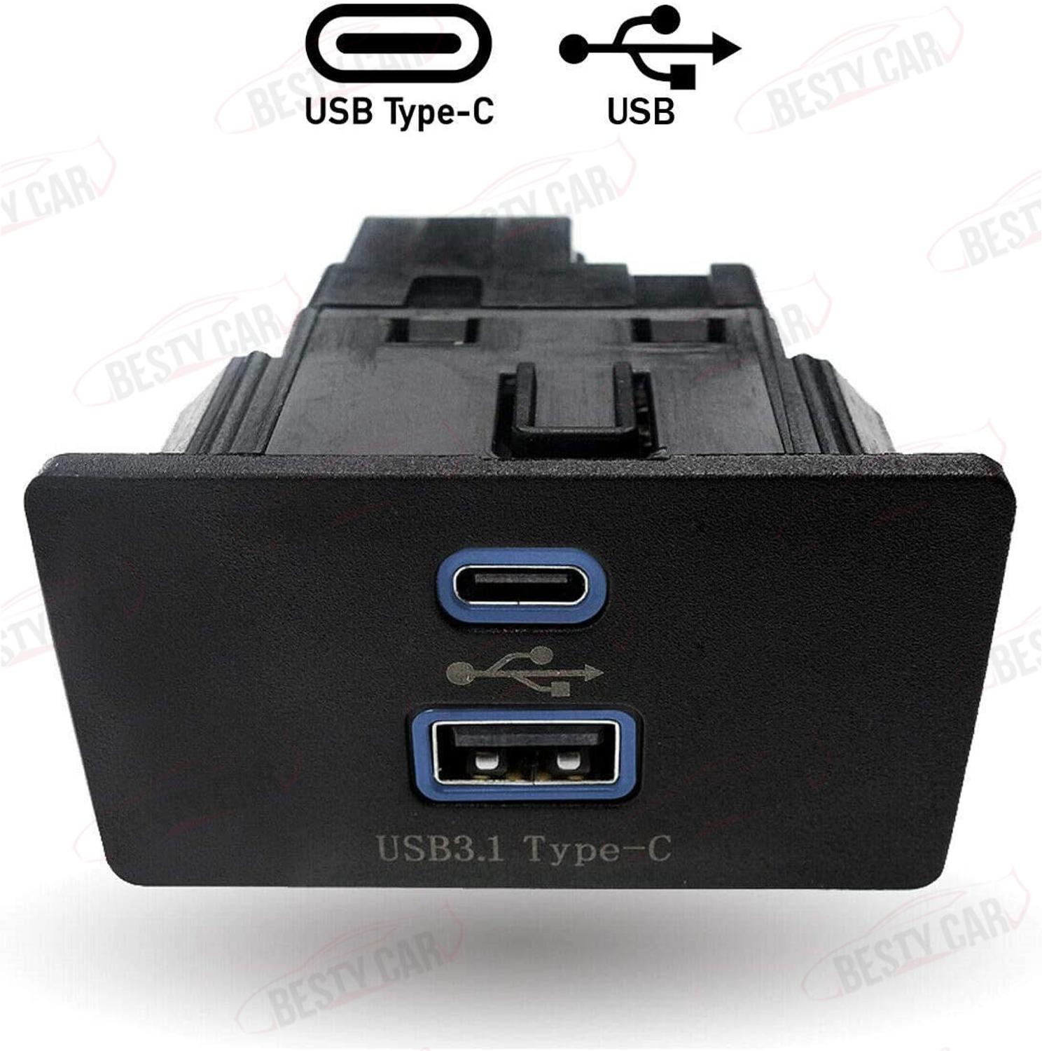 For Ford SYNC 3 Retrofit USB Media Hub Module Adapter Power Harness Wiring (Gen 1) (Gen 2a) (Gen 2b) HC3Z-19A387-B CarPlay