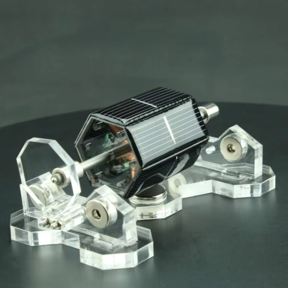 Tecnologia scientifica di sospensione del generatore solare magnetico Decorazione del motore solare Regalo di ornamenti a levitazione magnetica ad alta velocità