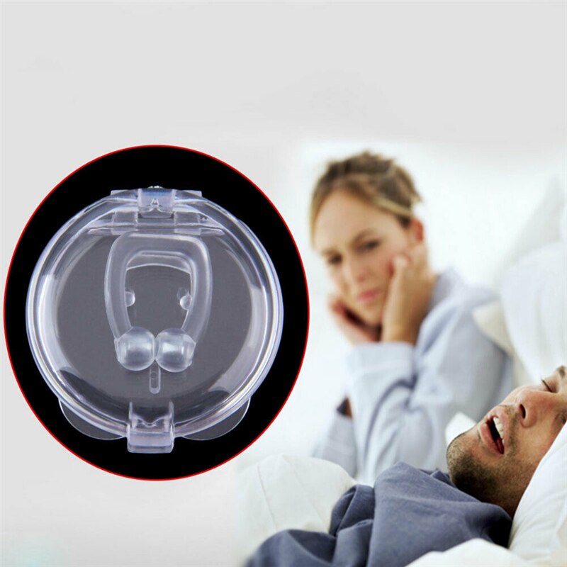 Silicon Stop Snoring Nose Clip Anti Snore Sleep Apnea Aid Device Night ...