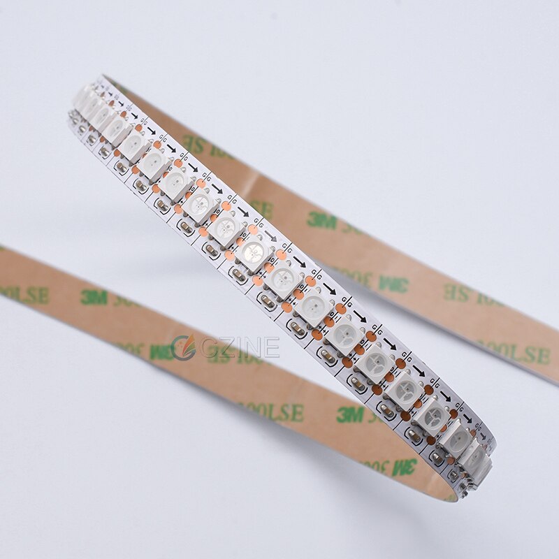 1M/bag Czinelight Individually Addressable RGB LED Strip Light 5050 SMD WS2812B LED Stripe DC 5V Diode Flexible Led Tape