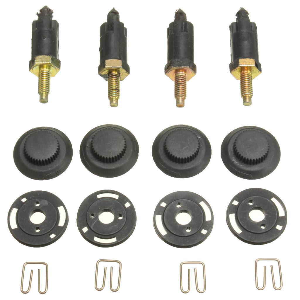8Piece 2.0HDI Engine Cover Bolt Bonnet Hood Clip For CITROEN PEUGEOT 307 406