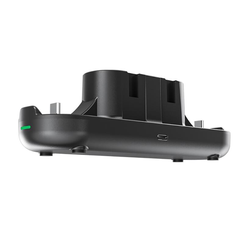 634a 6 in 1 ladestation für oled-controller der switch, unterstützt 6 joypads, ladeständer für switch pro-konsolencontroller