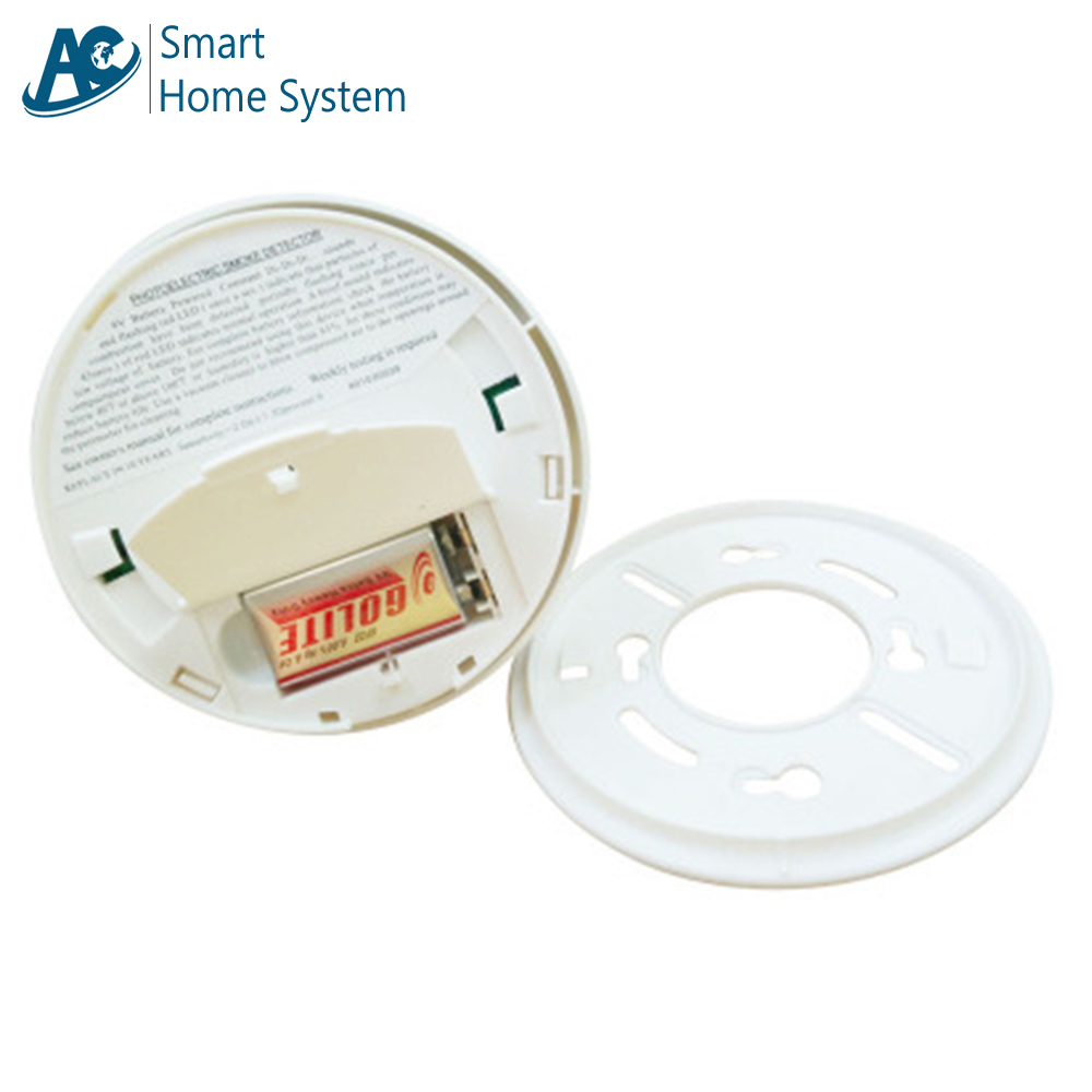 Smoke Detection Alarm Sensor Standalone Photoelectric Combination Smoke and Heat Detector