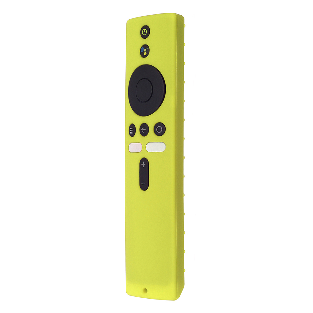 Silicone Remote Control Case For Xiaomi Mi Box S/4K/TV Mi Remote TV Stick Cover Anti-Slip Shockproof Protective Cover: luminous green